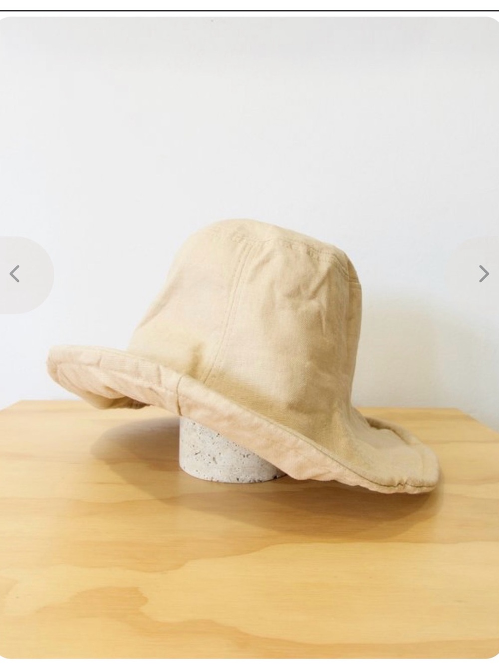 Wellington factory Women’s Beige Sun Hat - Lightweight Bucket Style